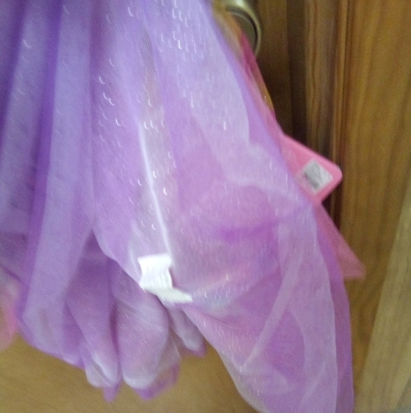 New Girl's Peeps Easter Bunny Rabbit Tulle  Tutu Skirt & Headband Ages 3+ - Picture 4 of 5